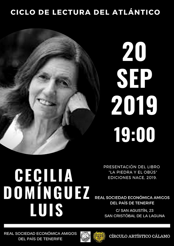 El Círculo Artístico CÁLAMO presenta la 16ª Jornada del «Ciclo de Lectura del Atlántico», el próximo viernes 20 de septiembre. // CanariasCreativa.com