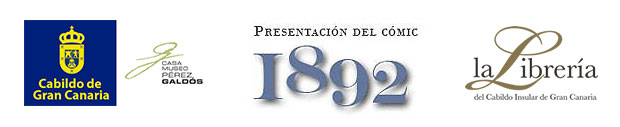 Mañana, 26 de septiembre, se presenta la edición del cómic galdosiano «1892» obra de Alberto Hernández y Antonio Becerra en la Librería del Cabildo de Gran Canaria