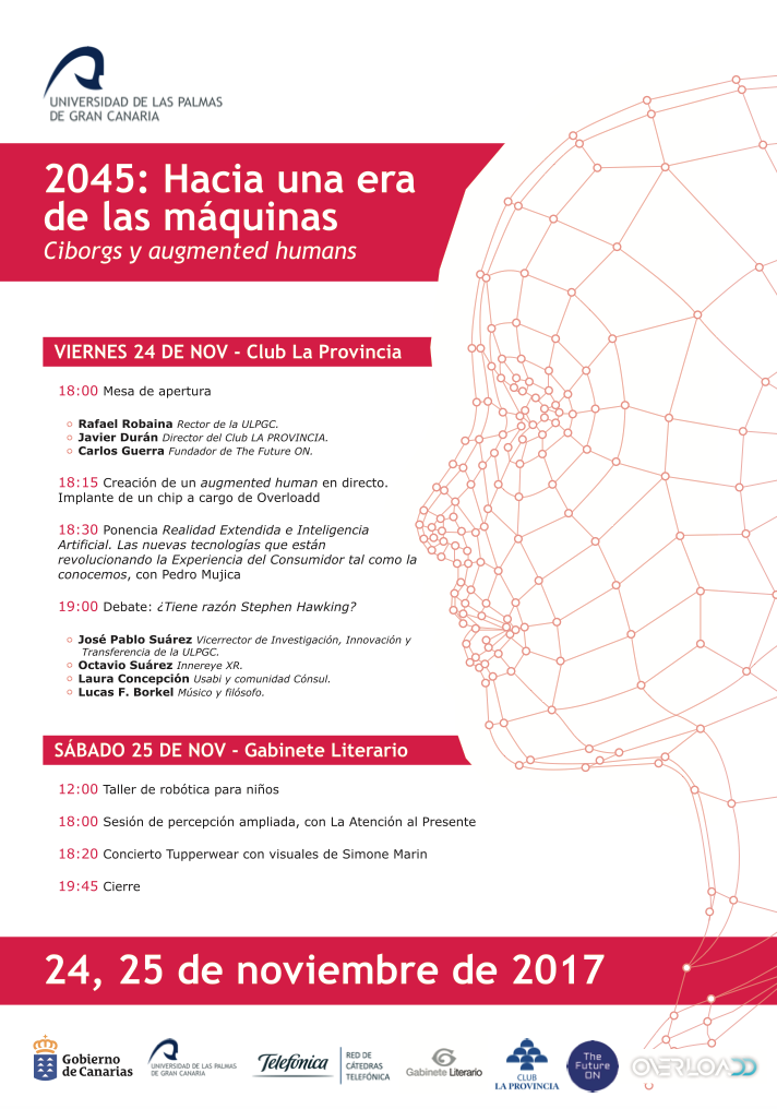 La ULPGC mira al futuro en las jornadas "2045: Hacia una era de las máquinas" // CanariasCreativa.com