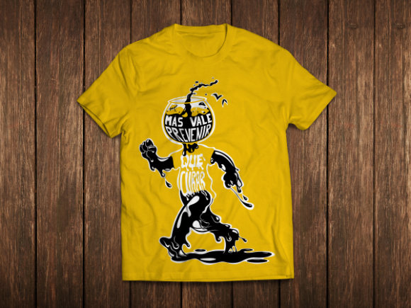 14 Diseñadores e ilustradores canarios salen en defensa de un limpio mar - Siete sobre el limpio mar #7sobrelimpiomar // CanariasCreativa.com