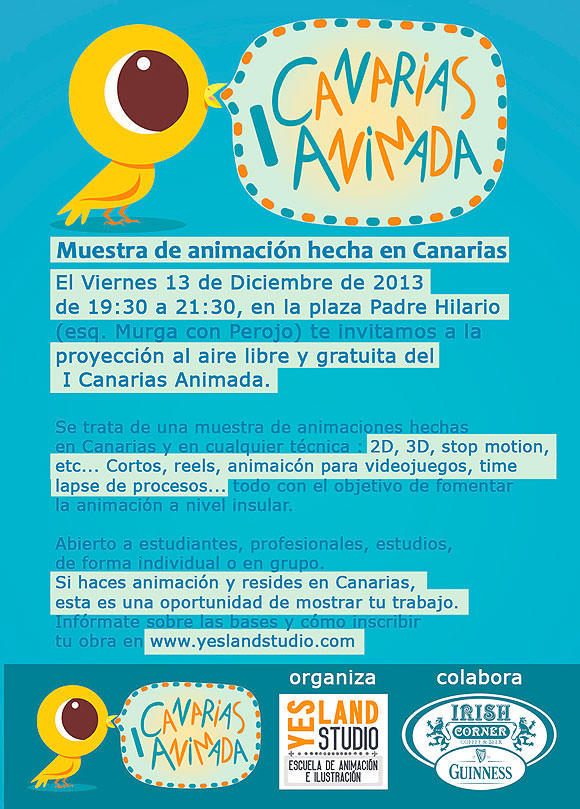 Canarias Animada // Yesland Studio // CanariasCreativa.com