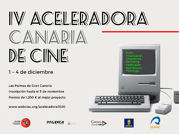 Abierta la inscripción de la Aceleradora canaria de cine en su edición más ambiciosa // CanariasCreativa.com