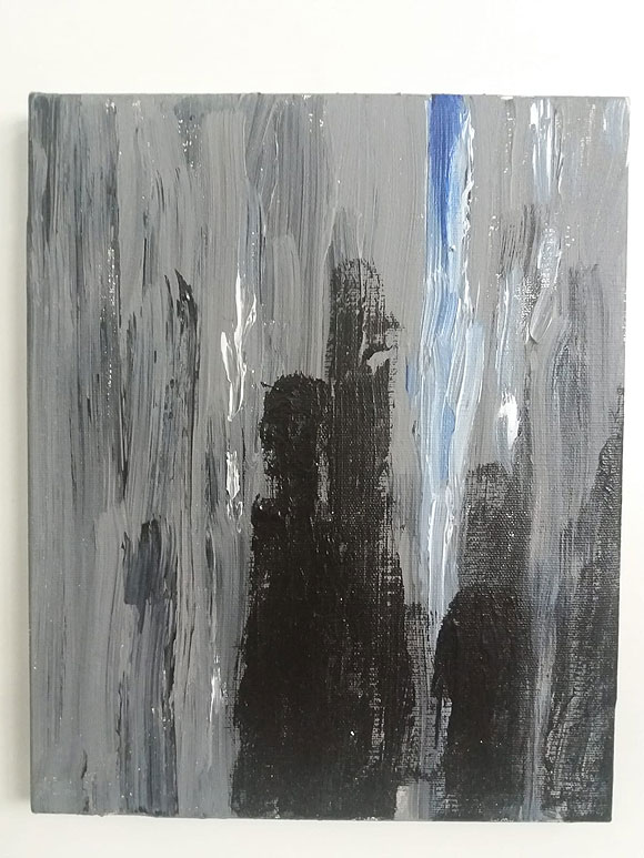 Fundación Internacional de Derechos Humanos en las Islas Canarias presenta  «A cielo descubierto», del artista plástico tinerfeño Andrés Delgado, en Studio Squina (Madrid) // CanariasCreativa.com