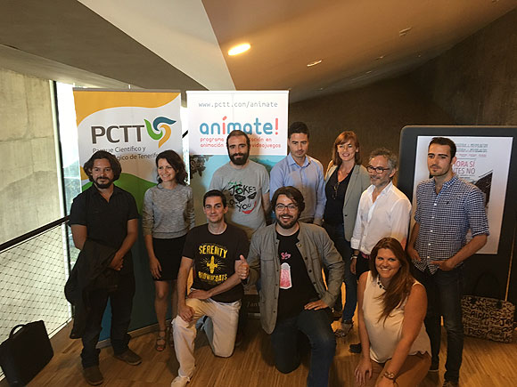 Éxito de convocatoria en la presentación del programa Anímate! de capacitación en animación 2D, 3D y videojuegos // CanariasCreativa.com