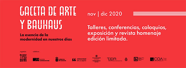 El espíritu de la vanguardia en el diseño y la tipografía revive con el proyecto «Gaceta de Arte y Bauhaus» // CanariasCreativa.com