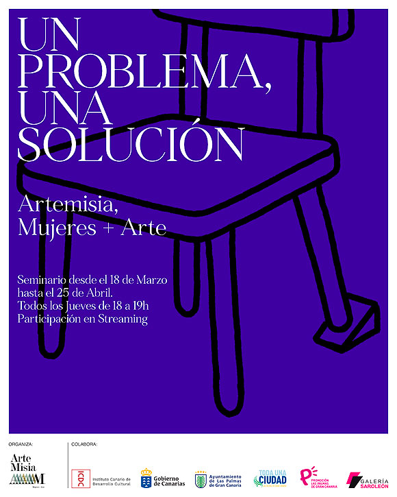 ArteMisia Mujeres + Arte presenta el seminario «Un problema, una solución» // CanariasCreativa.com