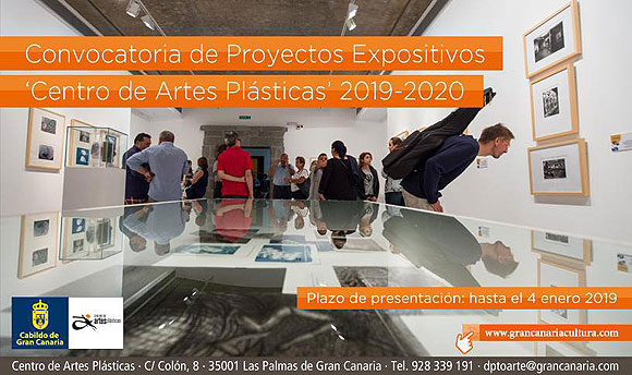 Convocatoria de Proyectos Expositivos «Centro de Artes Plásticas» 2019-2020 del Cabildo de Gran Canaria