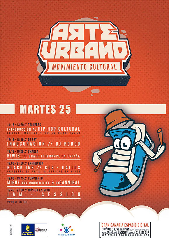 Arte Urbano. Movimiento Cultural / Gran Canaria Espacio Digital // CanariasCreativa.com