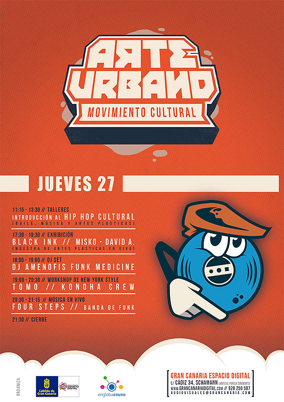 Arte Urbano. Movimiento Cultural / Gran Canaria Espacio Digital // CanariasCreativa.com