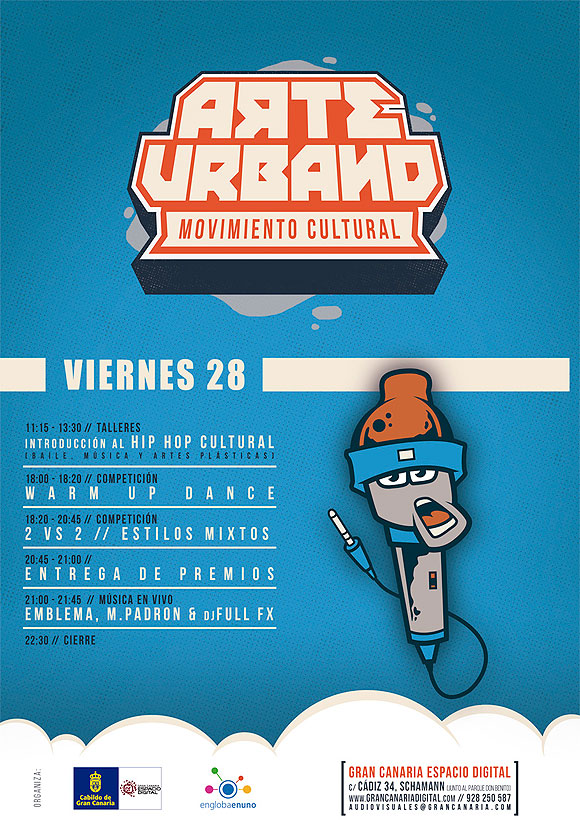 Arte Urbano. Movimiento Cultural / Gran Canaria Espacio Digital // CanariasCreativa.com