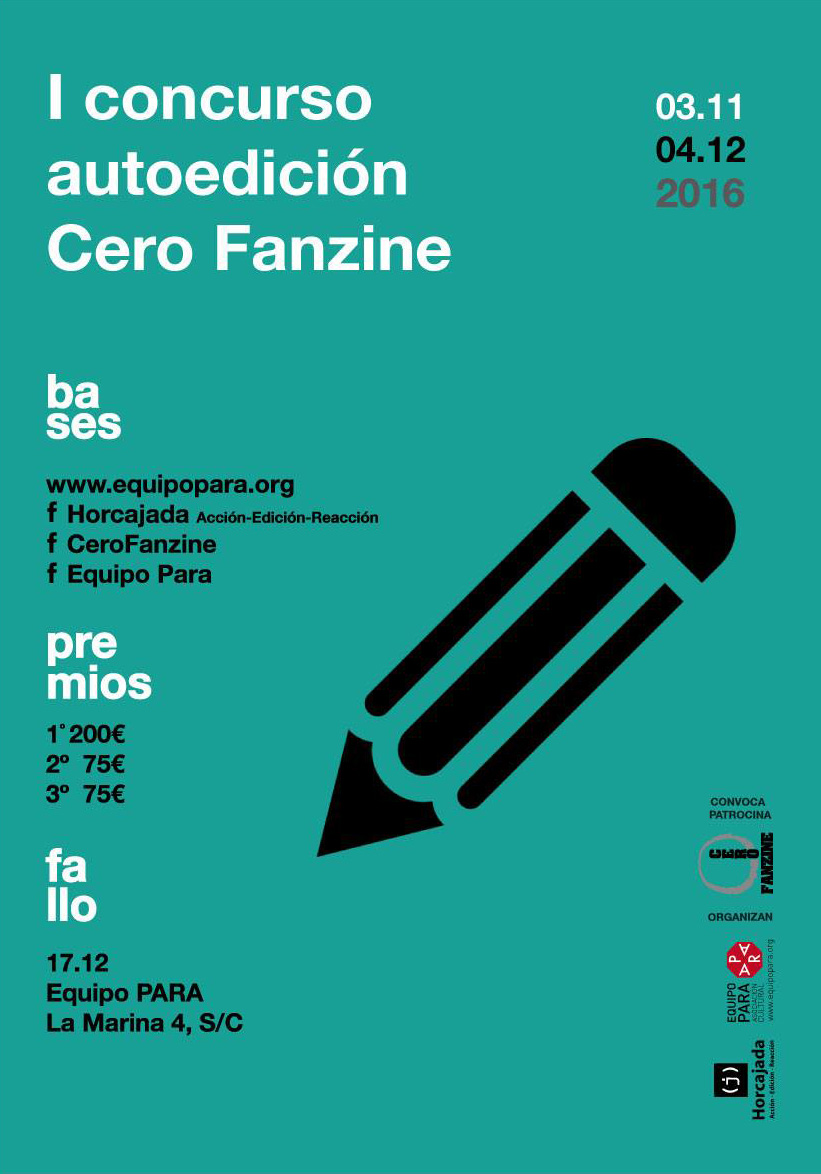 I Concurso de autoedición CeroFanzine. // CanariasCreativa.com