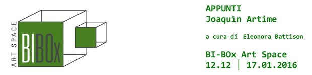 El canario Joaquín Artime expone en BI-Box Art Space (Italia) // CanariasCreativa.com