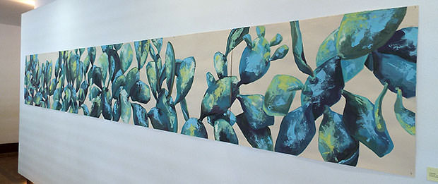 Plantas de la artista Brigitte Fassin en el García Sanabria // CanariasCreativa.com