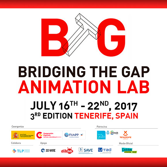 BTG Animation Lab 2017 en Tenerife, del 16 al 22 de julio. // CanariasCreativa.com