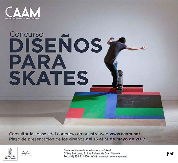 El CAAM convoca un concurso de diseño para Skates // CanariasCreativa.com