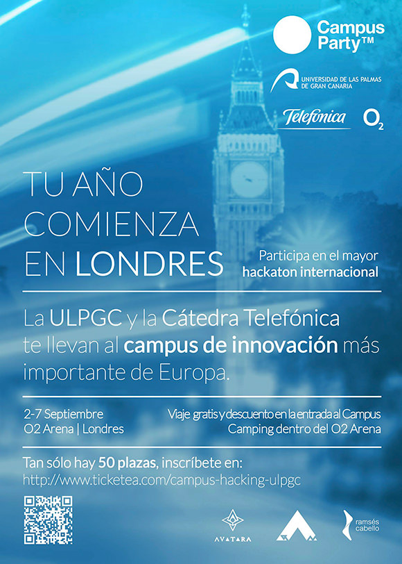 Campus Party Europe London // ULPGC // CanariasCreativa.com