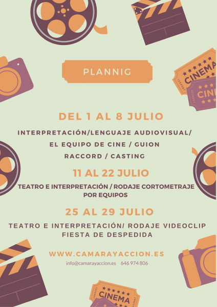 Vuelve el Campus de Película, de Cámara y Acción, del 1 al 29 de julio // CanariasCreativa.com