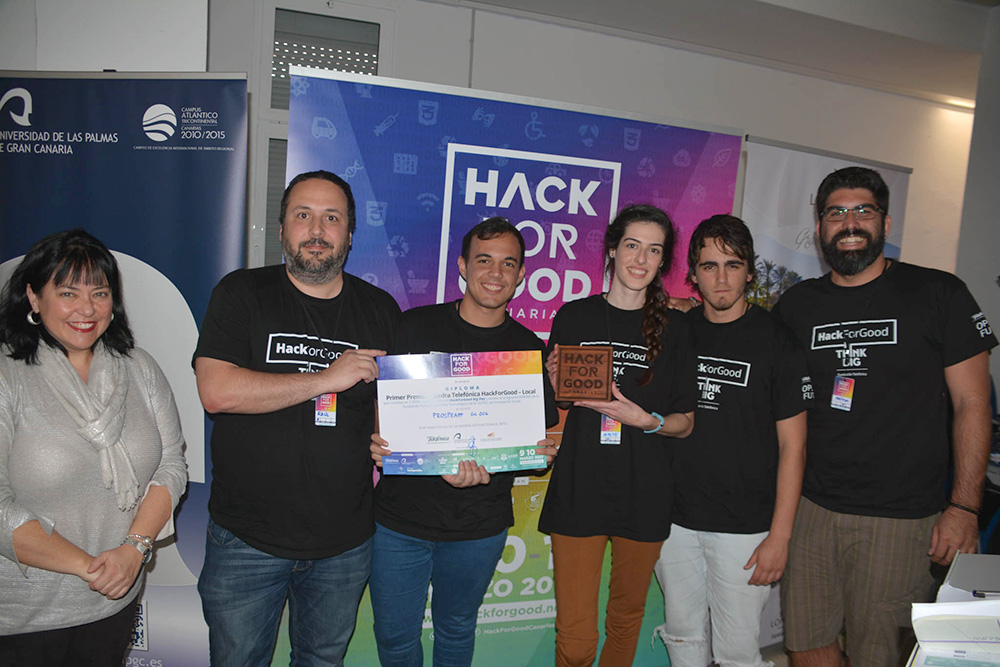 PicComunica se alza como ganadora de la V edición de HackForGood Canarias // CanariasCreativa.com