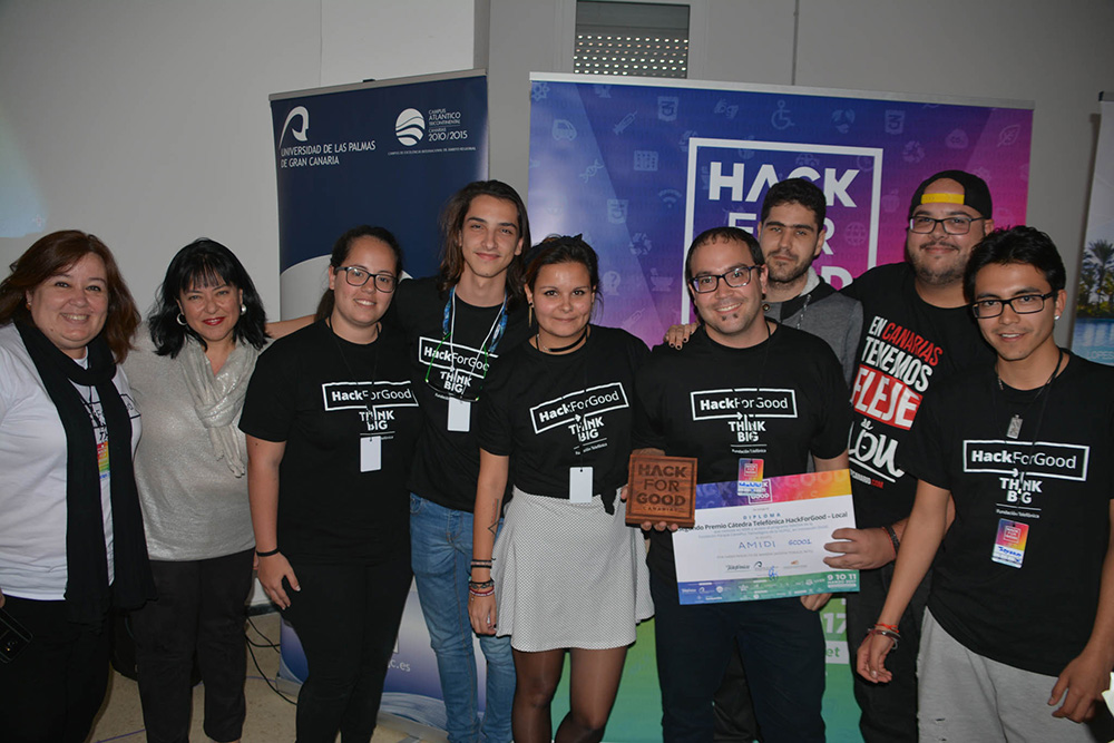 PicComunica se alza como ganadora de la V edición de HackForGood Canarias // CanariasCreativa.com
