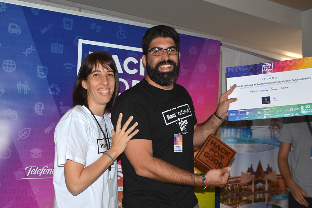 PicComunica se alza como ganadora de la V edición de HackForGood Canarias // CanariasCreativa.com