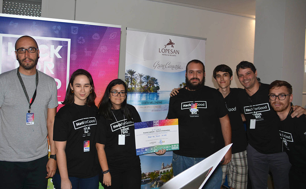 PicComunica se alza como ganadora de la V edición de HackForGood Canarias // CanariasCreativa.com