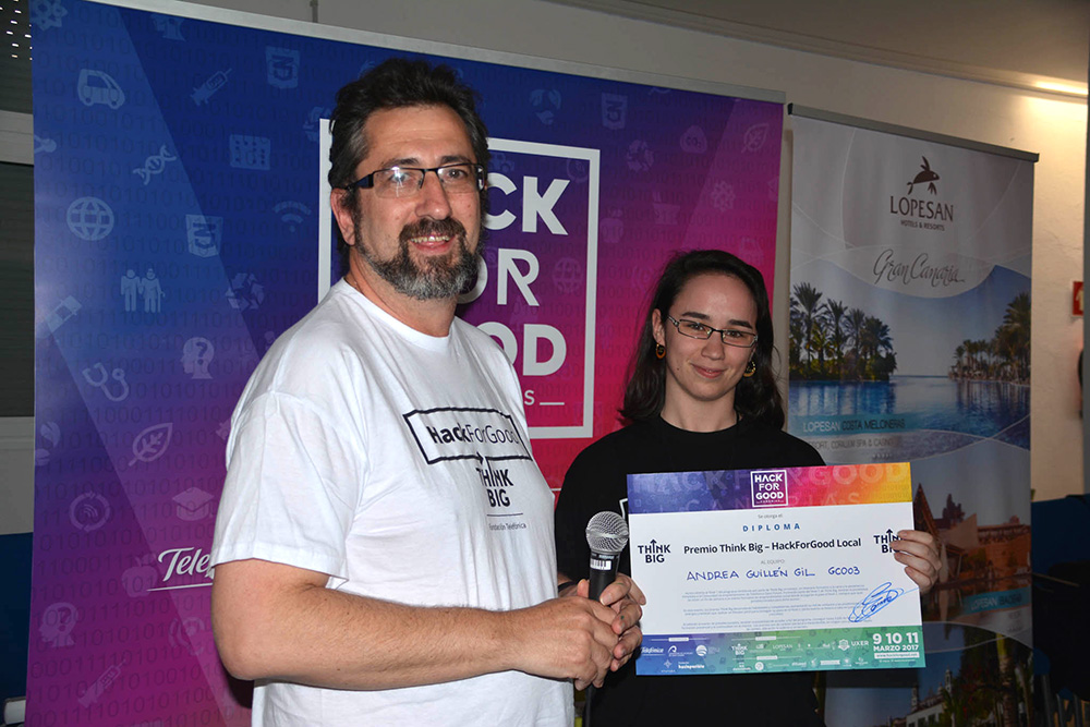 PicComunica se alza como ganadora de la V edición de HackForGood Canarias // CanariasCreativa.com