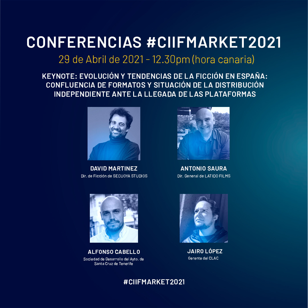 Las conferencias y keynotes programadas en CIIF Market 2021 se emitirán en directo vía streaming. // CanariasCreativa.com