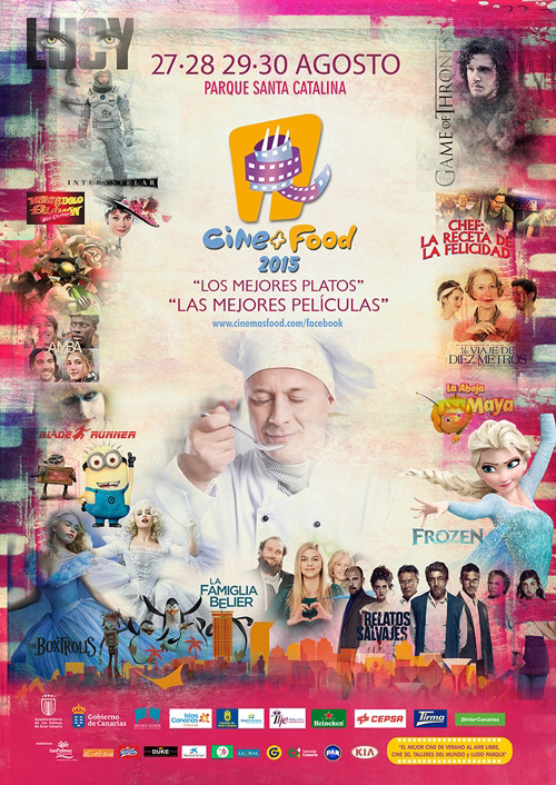 Cine+Food 2015 seduce con los fogones de 22 cocinas internacionales y oferta de cine y música al aire libre // CanariasCreativa.com