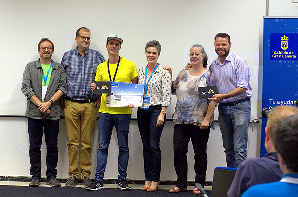 Un revestimiento de plástico difícil de reciclar gana el máximo galardón del primer #Climathon que acoge Gran Canaria // CanariasCreativa.com