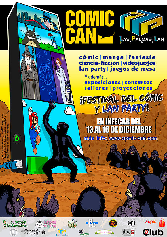 Comic Can // Cómic Gran Canaria INFECAR // CanariasCreativa.com