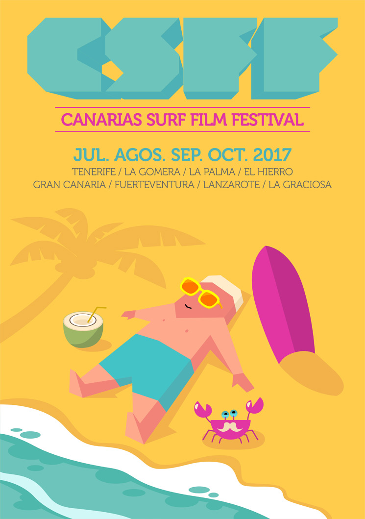 El Canarias Surf Film Festival llega a Gran Canaria, los días 27, 28 y 29 de octubre. // CanariasCreativa.com