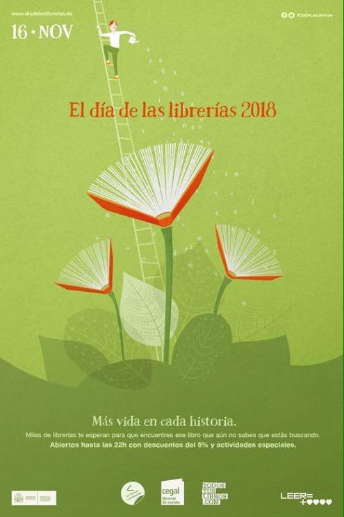 Este próximo viernes 16 de noviembre se celebra el Día de las Librerías 2018. // CanariasCreativa.com