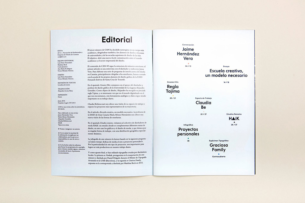 di-Ca anuncia la presentación del nº3 de su revista CAN // CanariasCreativa.com