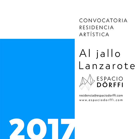 Espacio Dörffi abre una convocatoria residencia artística Al jallo-Lanzarote // CanariasCreativa.com