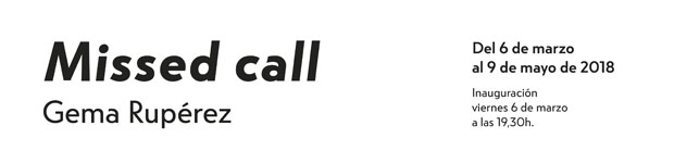 Gema Rupérez presenta la exposición “Missed Call” en Espacio Dörffi // CanariasCreativa.com