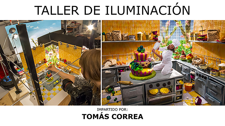 Tomás Correa imparte un taller de iluminación en ECFI // CanariasCreativa.com