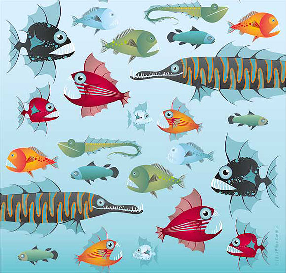 Mundo turquesa / Erika Castilla // CanariasCreativa.com