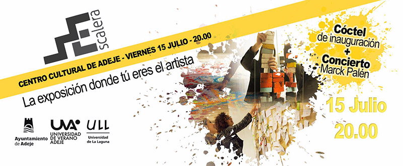 Escalera, una exposición donde el público es el artista // CanariasCreativa.com