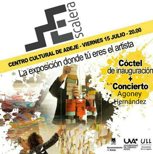 Escalera, una exposición donde el público es el artista // CanariasCreativa.com