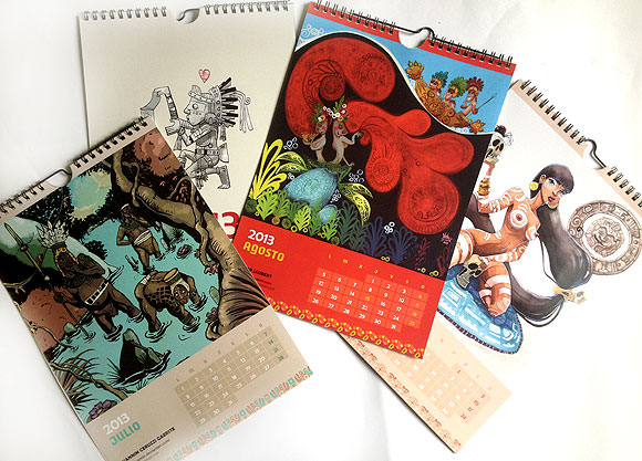 Calendario erótico maya // CanariasCreativa.com