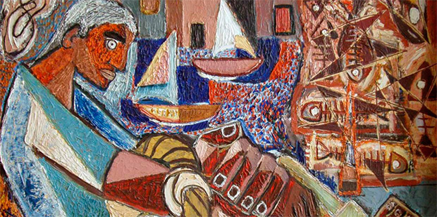 Muestra colectiva de dibujo y pinturas del alumnado de la Escuela Luján Pérez de Santa Lucía (GC) // CanariasCreativa.com