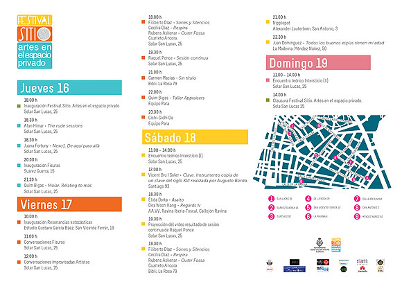 Festival Sitio - arte en el espacio privado - Santa Cruz de Tenerife // CanariasCreativa.com