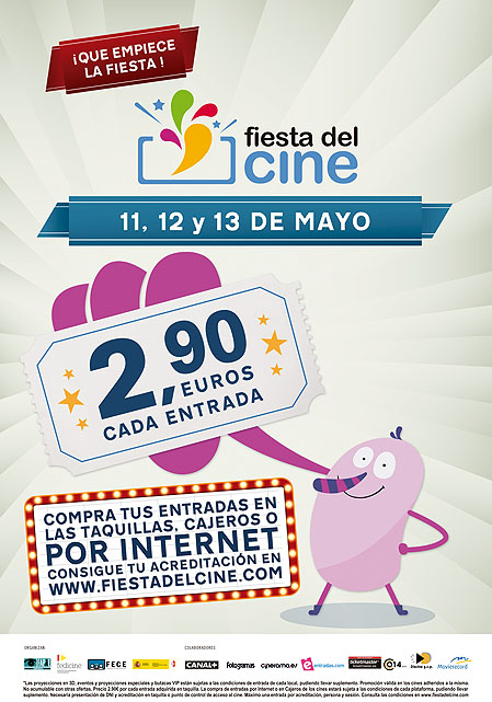 La Fiesta del Cine vuelve a Canarias los días 11,12 y 13 de mayo con entradas a 2,90 euros