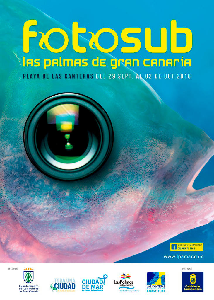 Fotosub Las Palmas de Gran Canaria 2016 presenta su cartel y calienta motores para su novena edición // CanariasCreativa.com