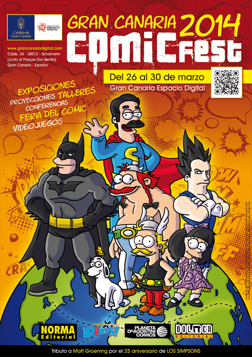 Gran Canaria Cómic Fest 2014 arranca el miércoles que viene // CanariasCreativa.com