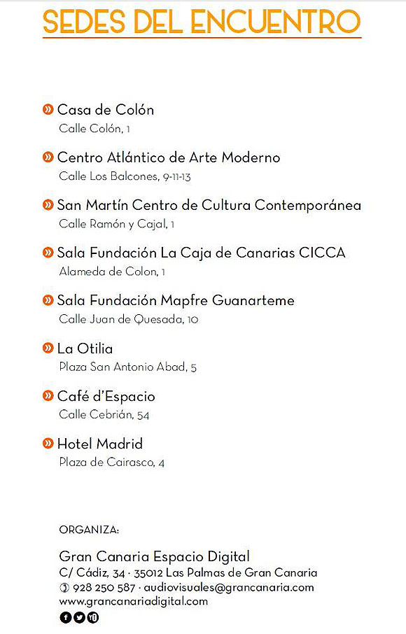 Gran Canaria Foto 17 ya tiene programa de actividades // CanariasCreativa.com