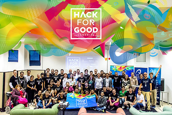 El equipo “Testigos de Fourier” y sus nuevos algoritmos para la detección de tejidos tumorales se alzan con el 1er premio de HackForGood Canarias // CanariasCreativa.com