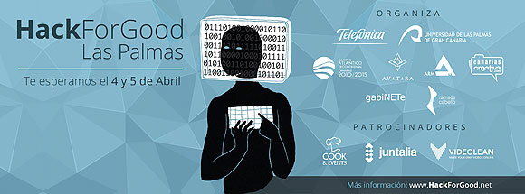 HackForGood regresa a la ULPGC como una de las 8 sedes nacionales organizadoras de la 2ª edición // CanariasCreativa.com