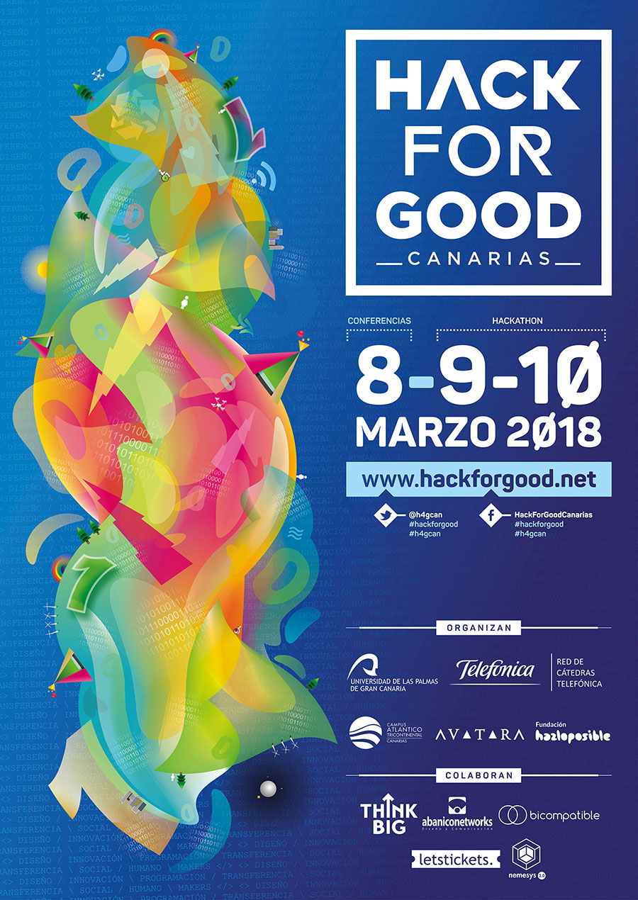Abiertas las inscripciones para participar en el HackForGood Canarias 2018 // CanariasCreativa.com