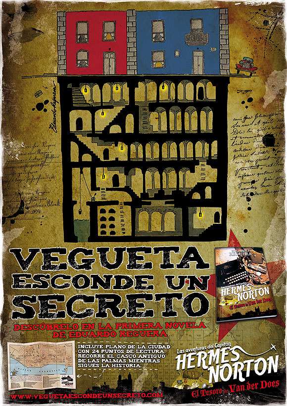 Las aventuras del Capitán Hermes Norton / Vegueta esconde un secreto / Veguetaescondeunsecreto.com // CanariasCreativa.com